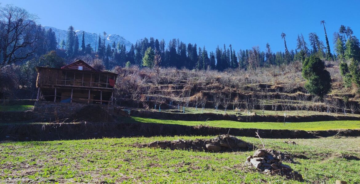 The First Spring Hike in Shilha Village After Snow